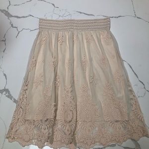 H&M Lace Skirt